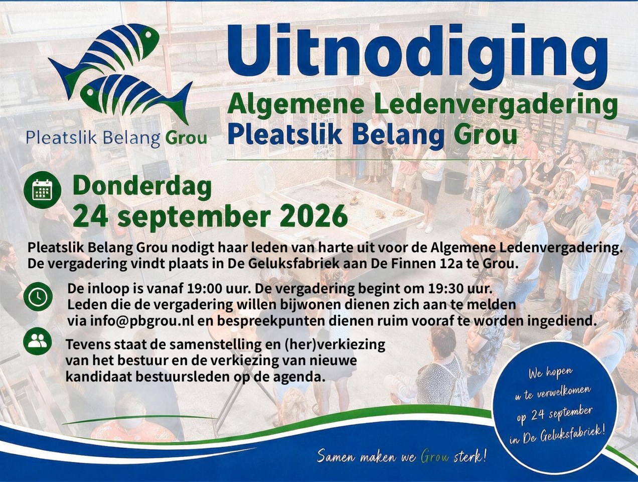 Uitnodiging ALV 2026